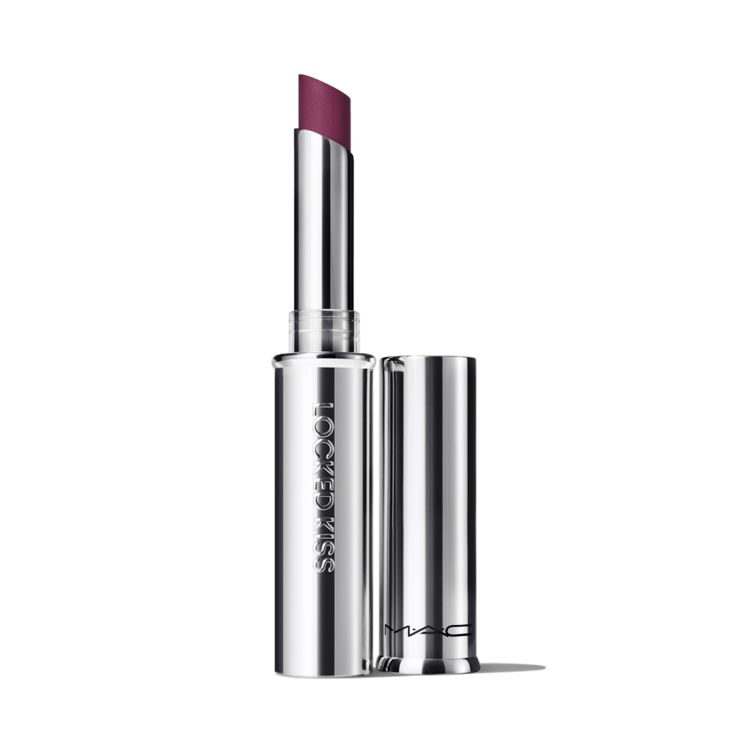 Mac Locked Kiss 24HR Matte Lipstick-Rein 773602679355