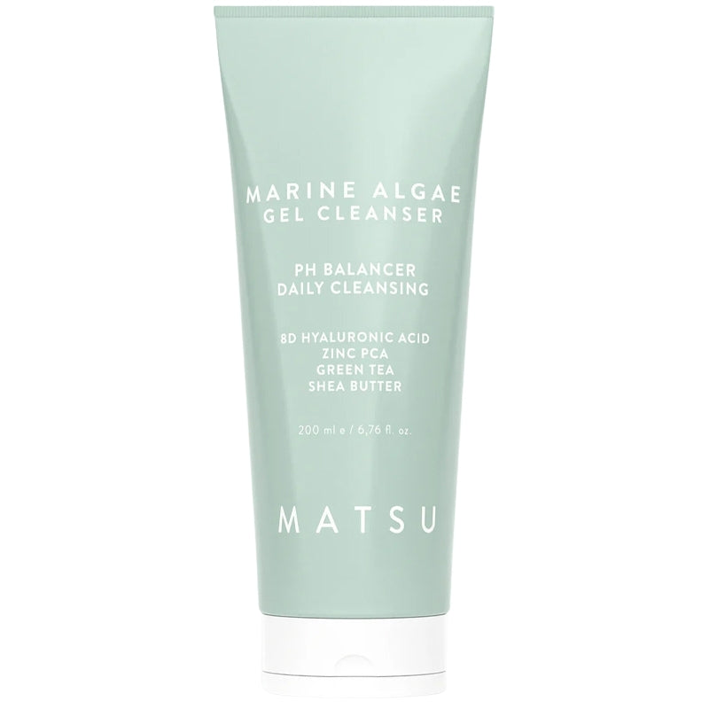 Matsu Marine Algae Gel Cleanser - Facial Cleansing Gel 200ml - Chivela