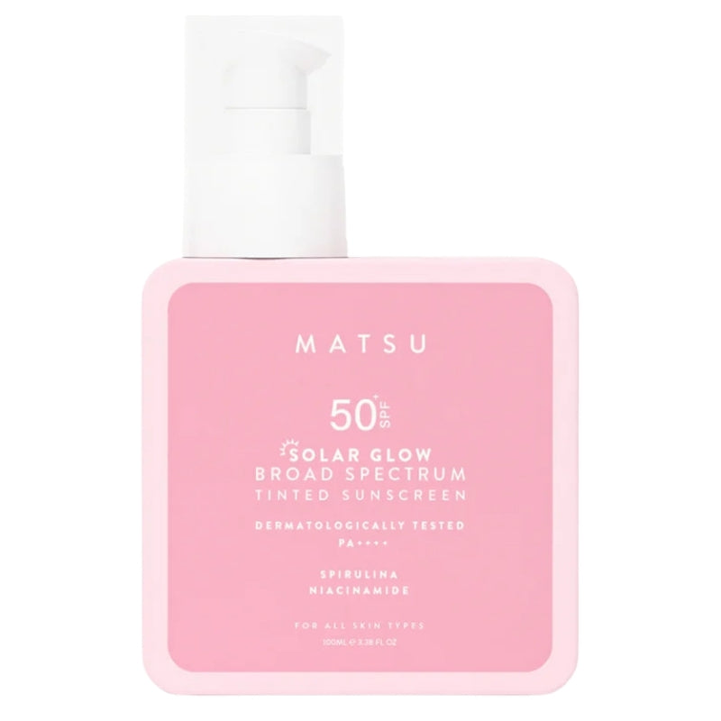 Matsu Solar Glow 50+SPF Tinted Sunscreen 100ml - Chivela