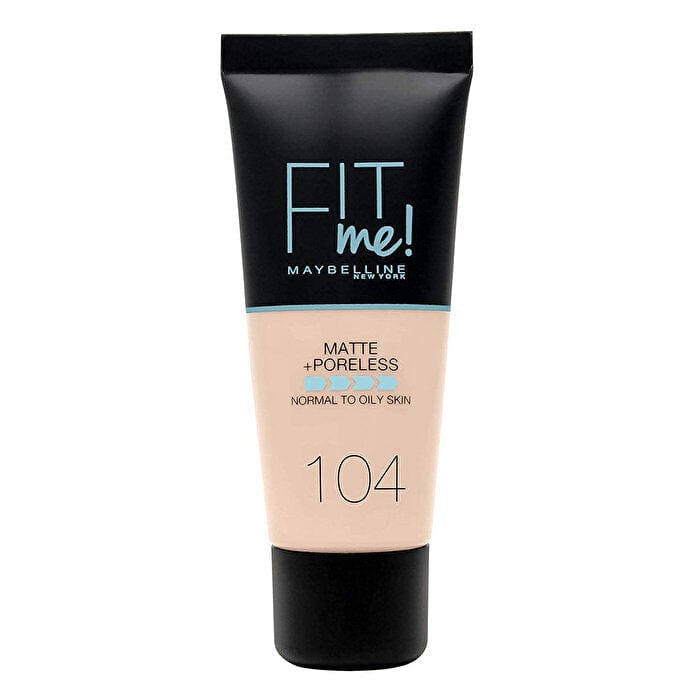 Maybelline Fit Me Matte+Poreless Foundation No:104 Soft Ivory 30ml 3600531369408