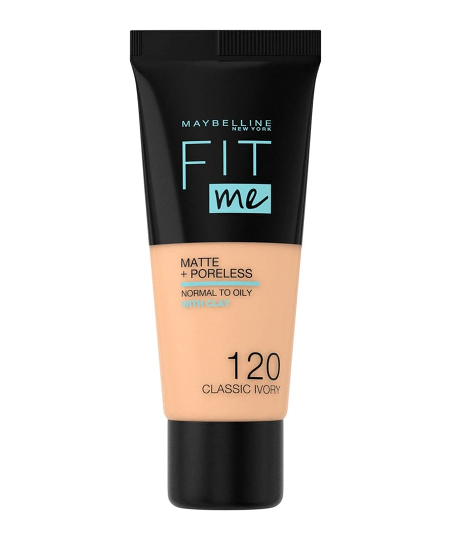 Maybelline Fit Me Matte+Poreless Foundation No:120 Classic Ivory 30ml 3600531324520