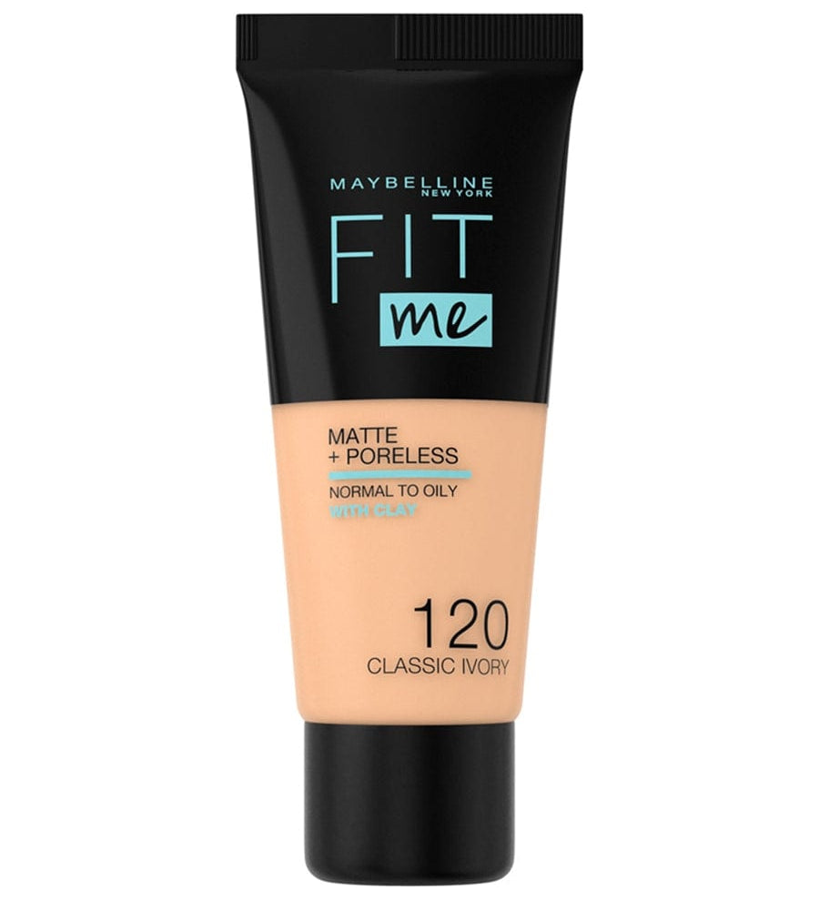 Maybelline Fit Me Matte+Poreless Foundation No:120 Classic Ivory 30ml 3600531324520