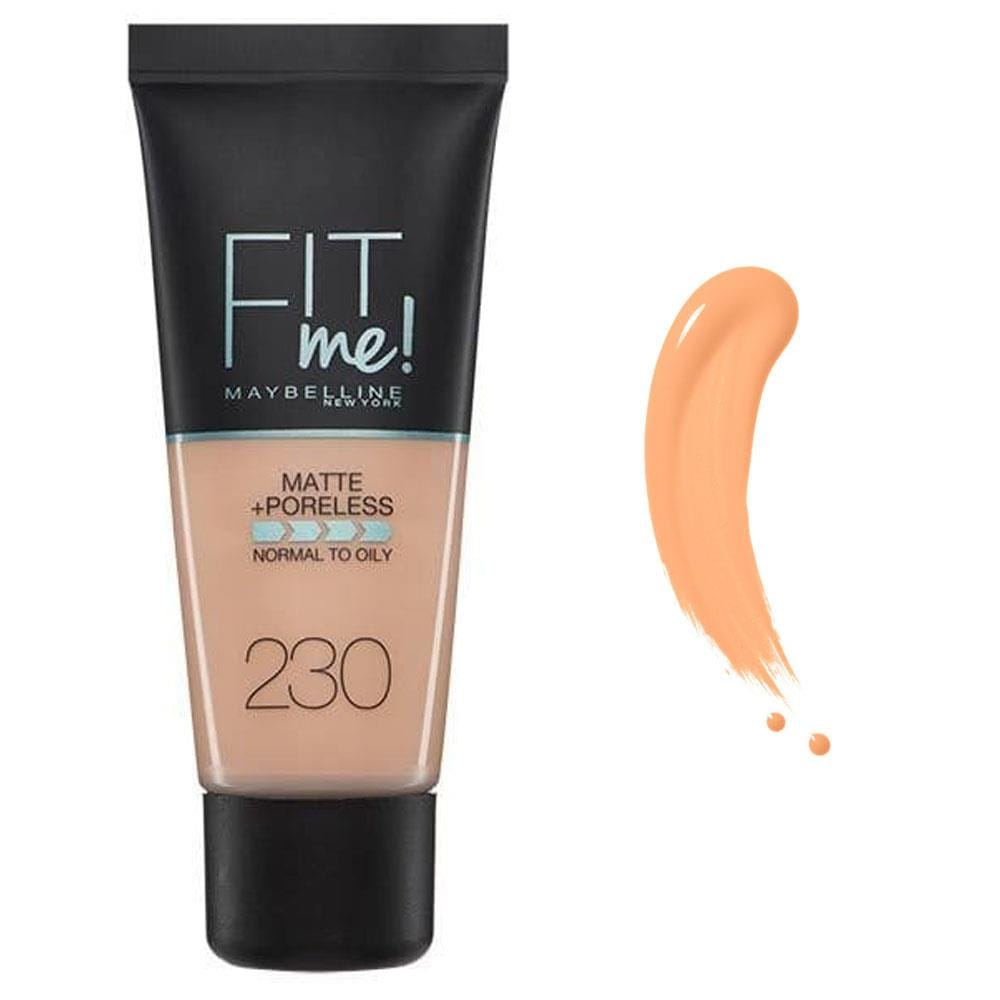 Maybelline Fit Me Matte+Poreless Foundation No:230 Natural Buff 30ml 3600531324568