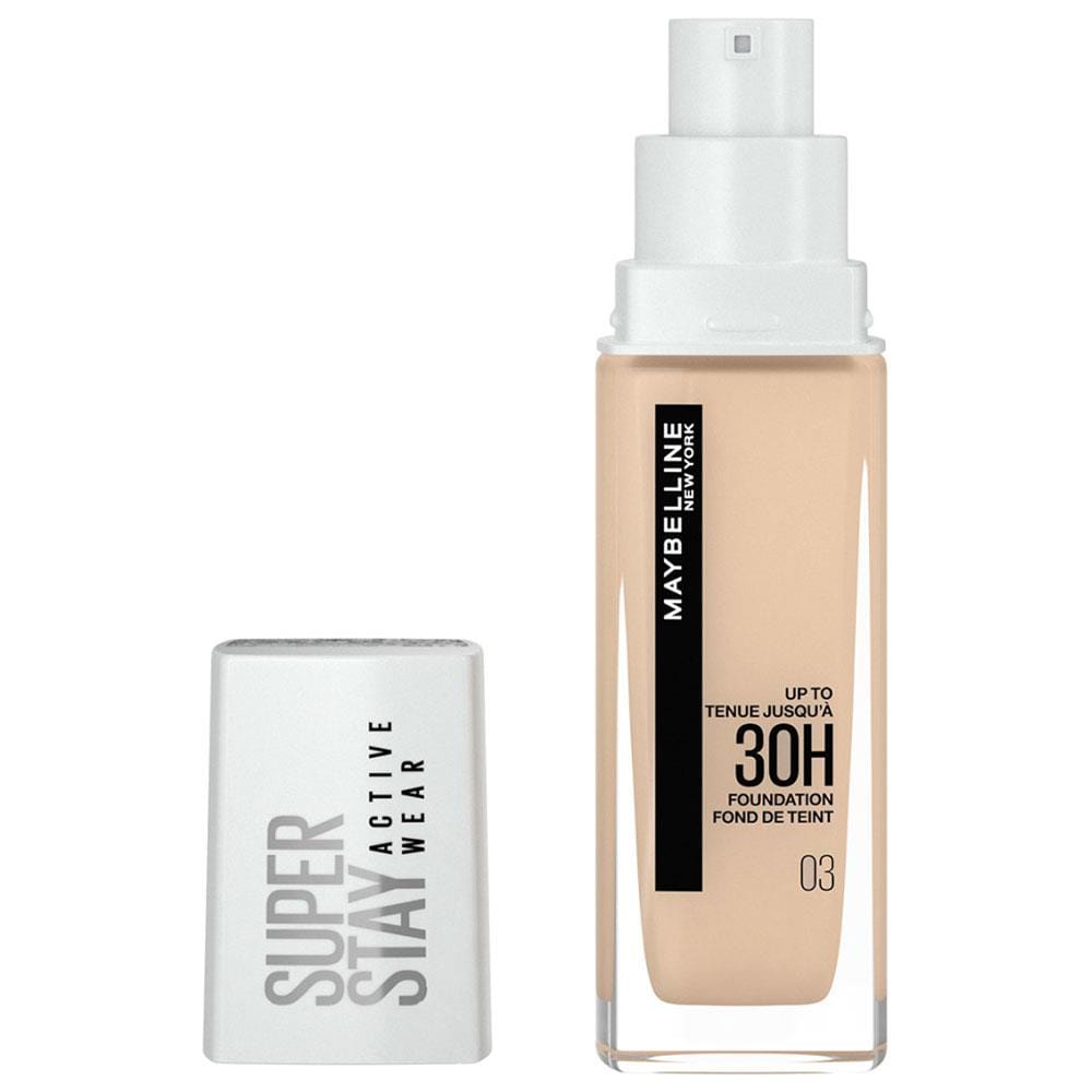 Maybelline Super Stay Active Wear Foundation 03 True Ivory 30ml 3600531632342