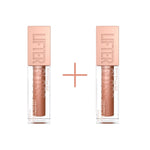 Maybelline New York Lifter Gloss Moisturizing Lip Gloss - 018 Bronze -2 Pack 715936237054