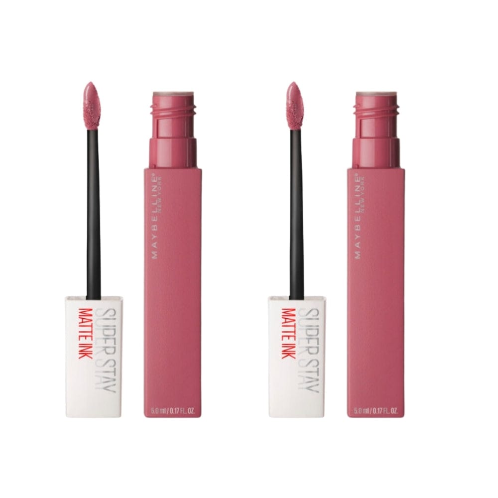 Maybelline New York Super Stay Matte Ink Liquid Matte Lipstick - 15 Lover Pink -2 Pack 715936237009