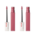 Maybelline New York Super Stay Matte Ink Liquid Matte Lipstick - 15 Lover Pink -2 Pack 715936237009