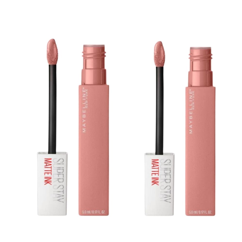 Maybelline New York Super Stay Matte Ink Liquid Matte Lipstick - 60 Poet Nude -2 Pack 715936236965