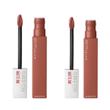 Maybelline New York Super Stay Matte Ink Liquid Matte Lipstick - 70 Amazonian Brown -2 Pack 715936236941