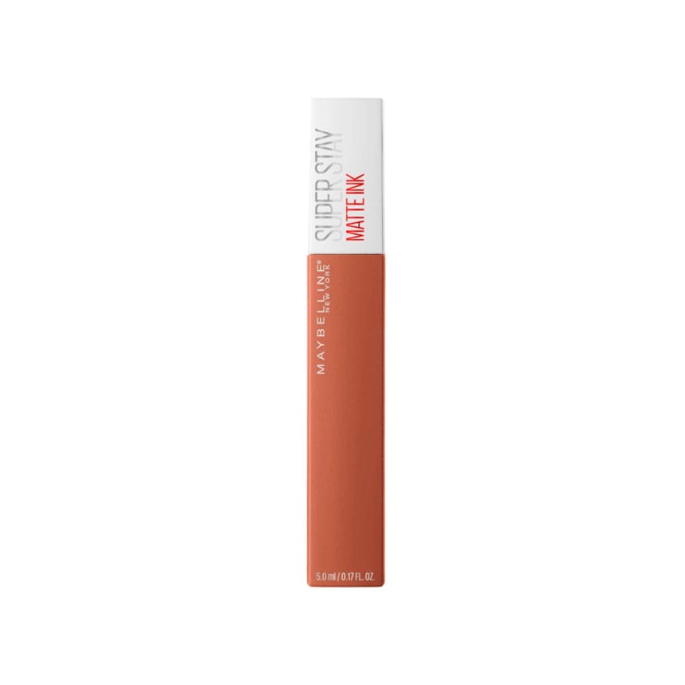 Maybelline New York Super Stay Matte Ink Liquid Matte Lipstick - 75 Fighter Brown 3600531469436