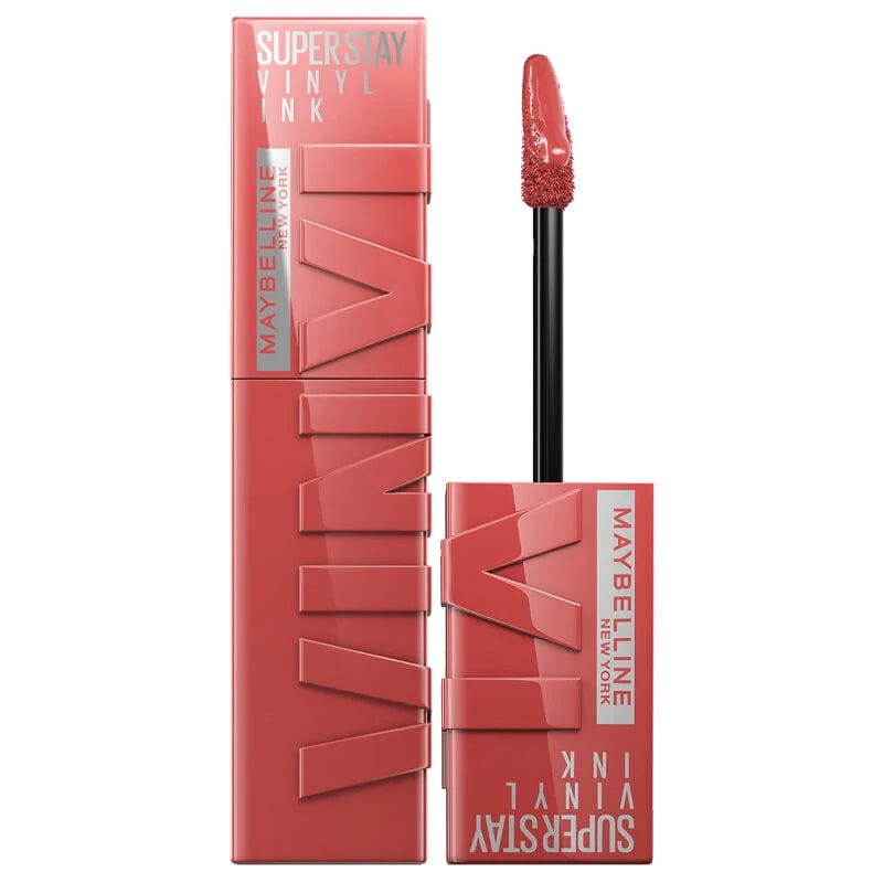 Maybelline New York Super Stay Vinyl Ink Long Lasting Liquid Gloss Lipstick -15 Peachy 757279511361