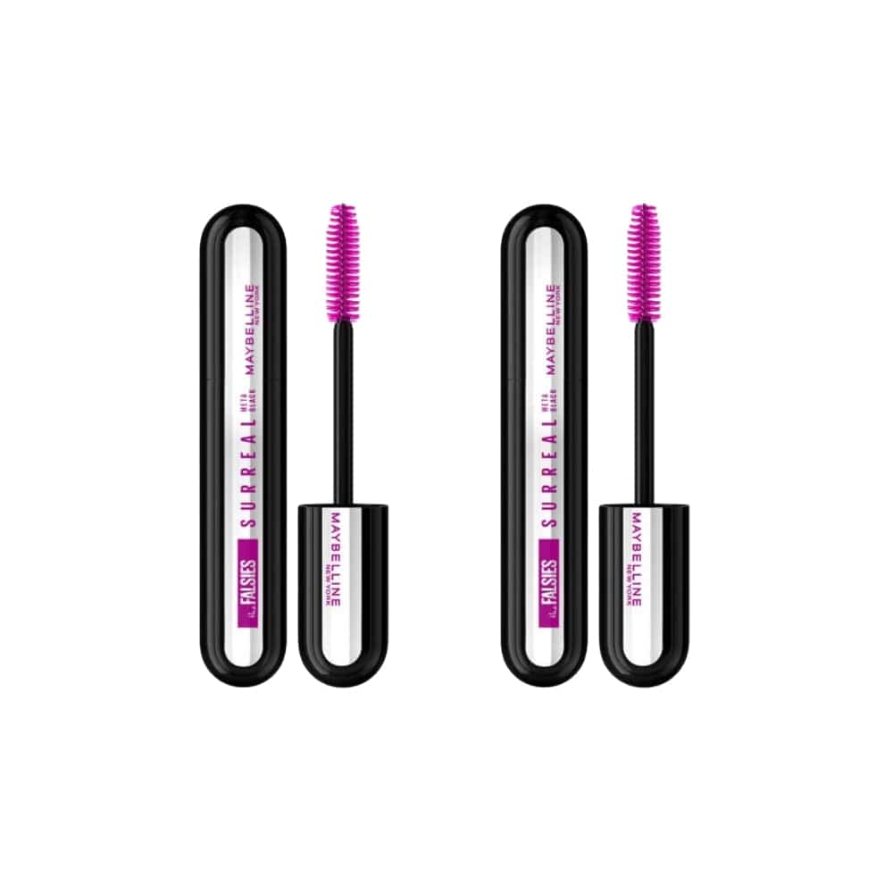 Maybelline Falsies Surreal Meta Black Mascara 10 ml -2 Pack