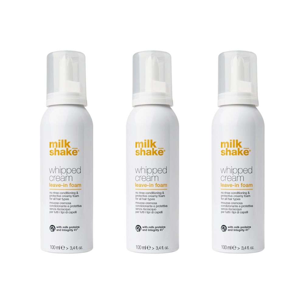 Milk_shake Conditioning Whipped Cream Revitalizing and Protective Hair Mousse 100 ml 3 Pack 757279509474