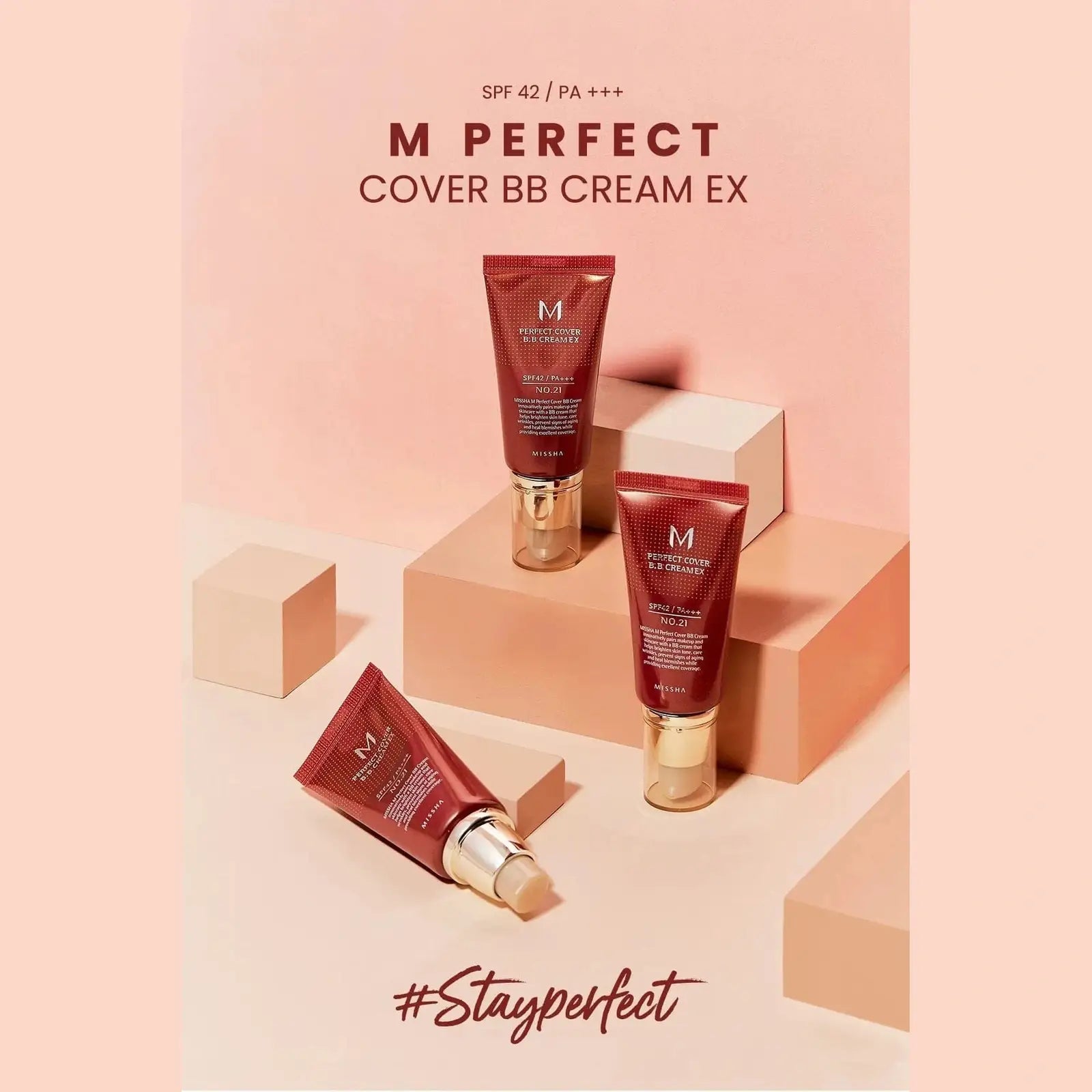 Missha Intensive Coverage BB Cream M Perfect Cover BB Cream Ex No: 25 (20ml) 8809643504553