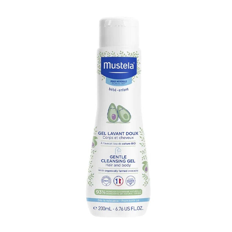 Mustela Gentle Cleansing Gel Newborn Shampoo 200 ml 3504105028190