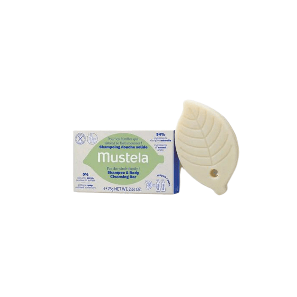 Mustela Shampoo Body Cleansing Bar 75 g 3504105039813