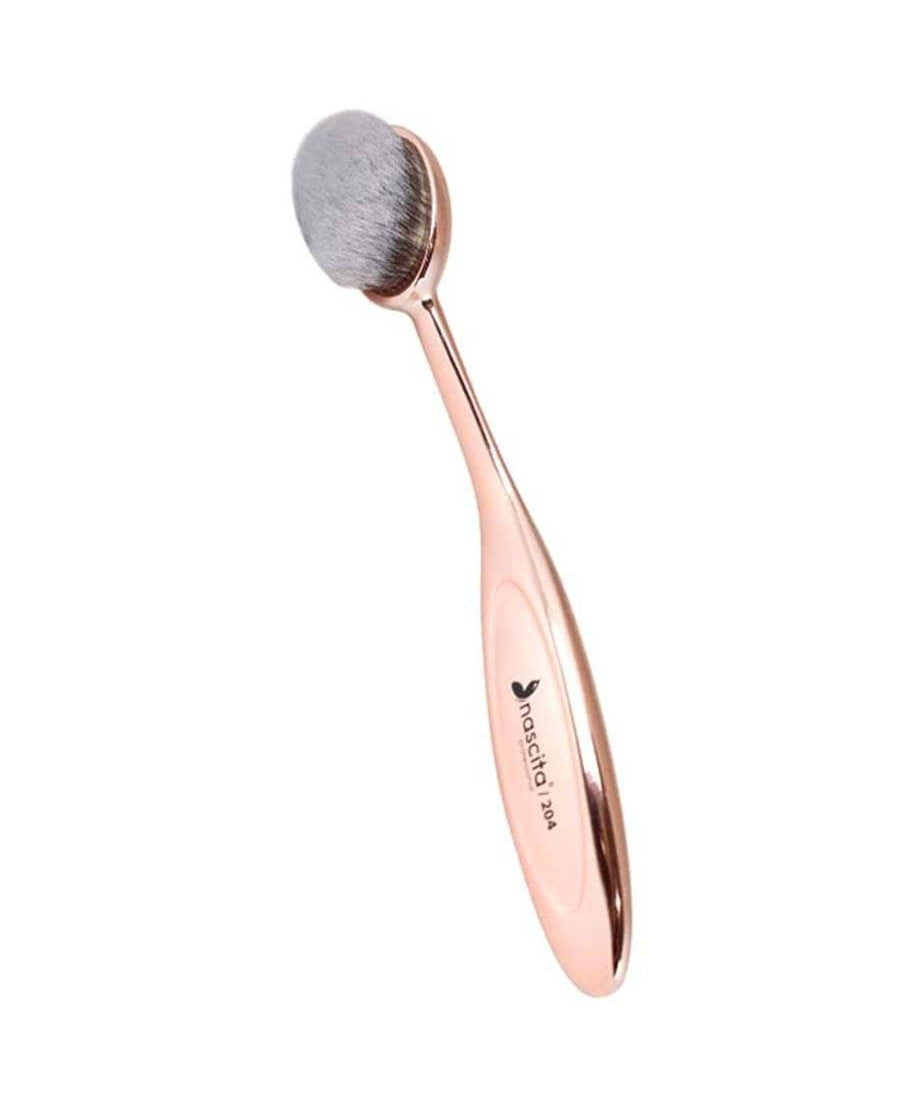 Nascita Bronzy Glow Oval Makeup Brush - 204 8680742413218