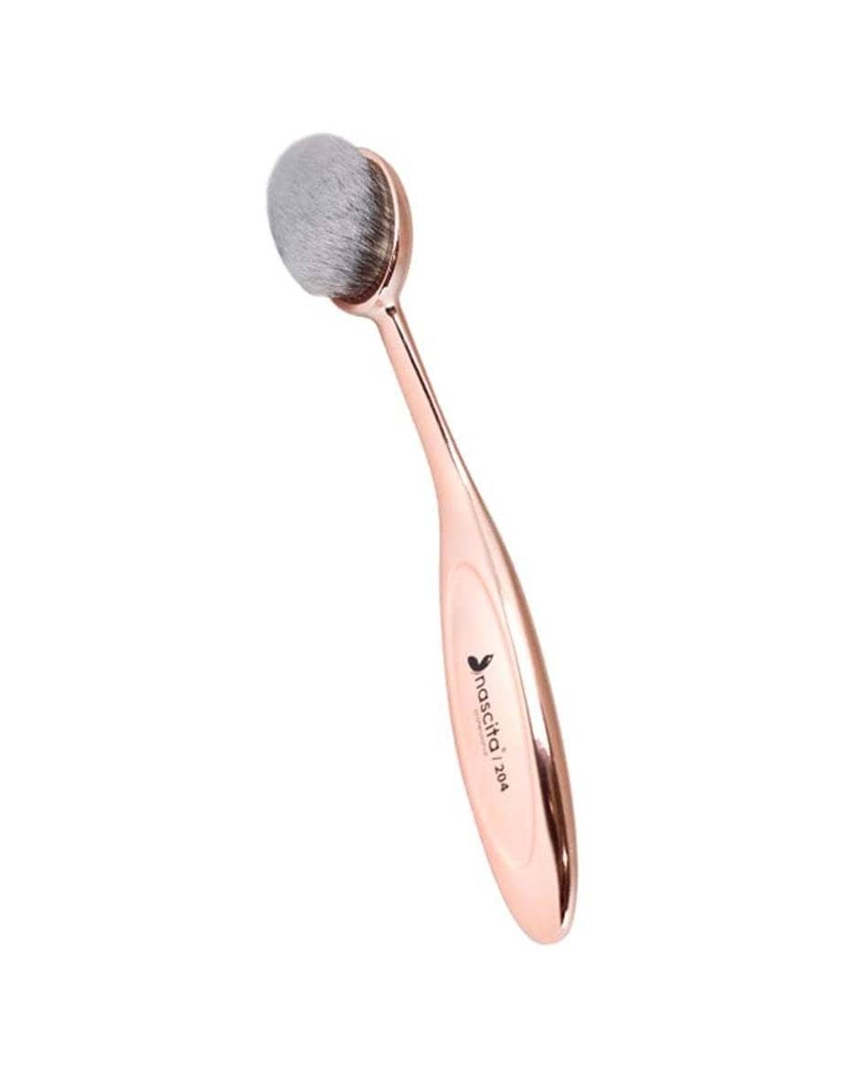 Nascita Bronzy Glow Oval Makeup Brush - 204 8680742413218