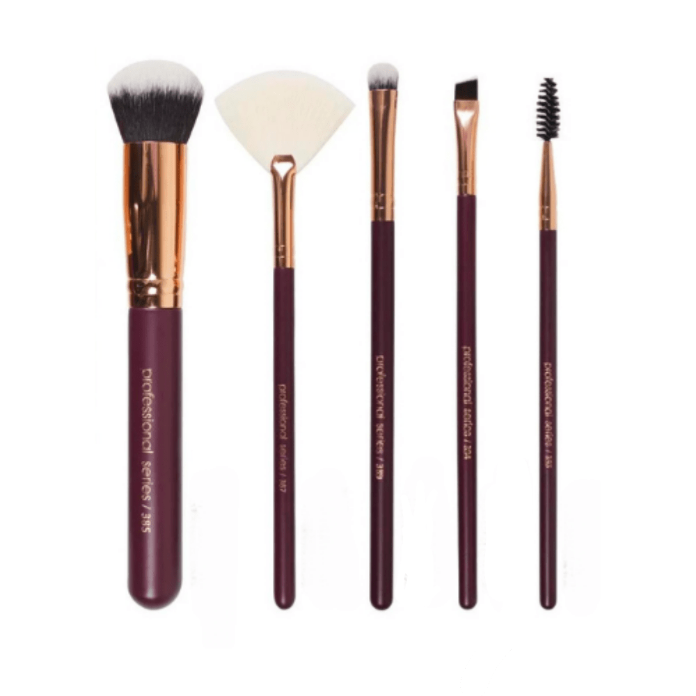 Nascita Burgundy Makeup Brush Set -95 8680742435203