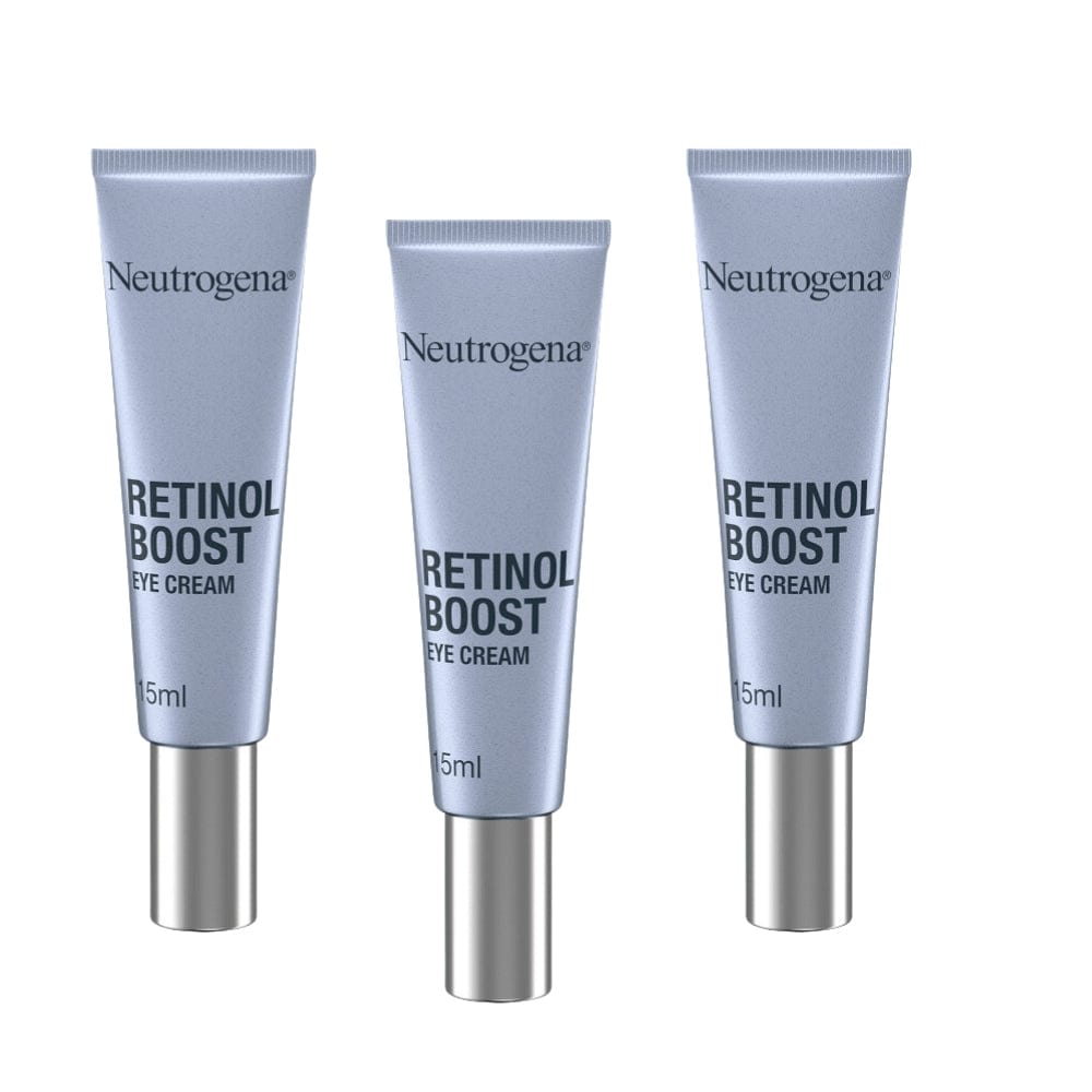 Neutrogena Retinol Boost Eye Cream 15ml / 0.5 fl oz 3 Pack 757279507692