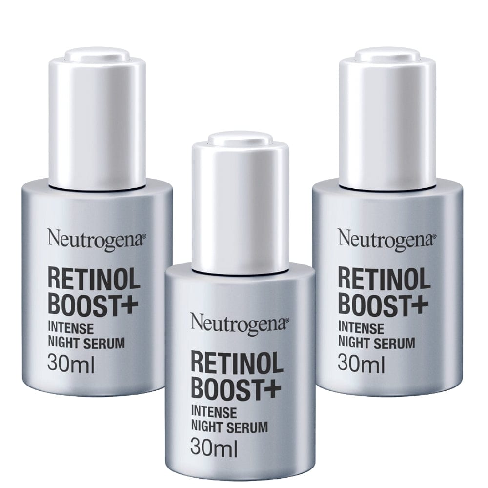 Neutrogena Retinol Boost+ Intense Night Serum 30ml / 1.0 fl oz 3 Pack 757279507814