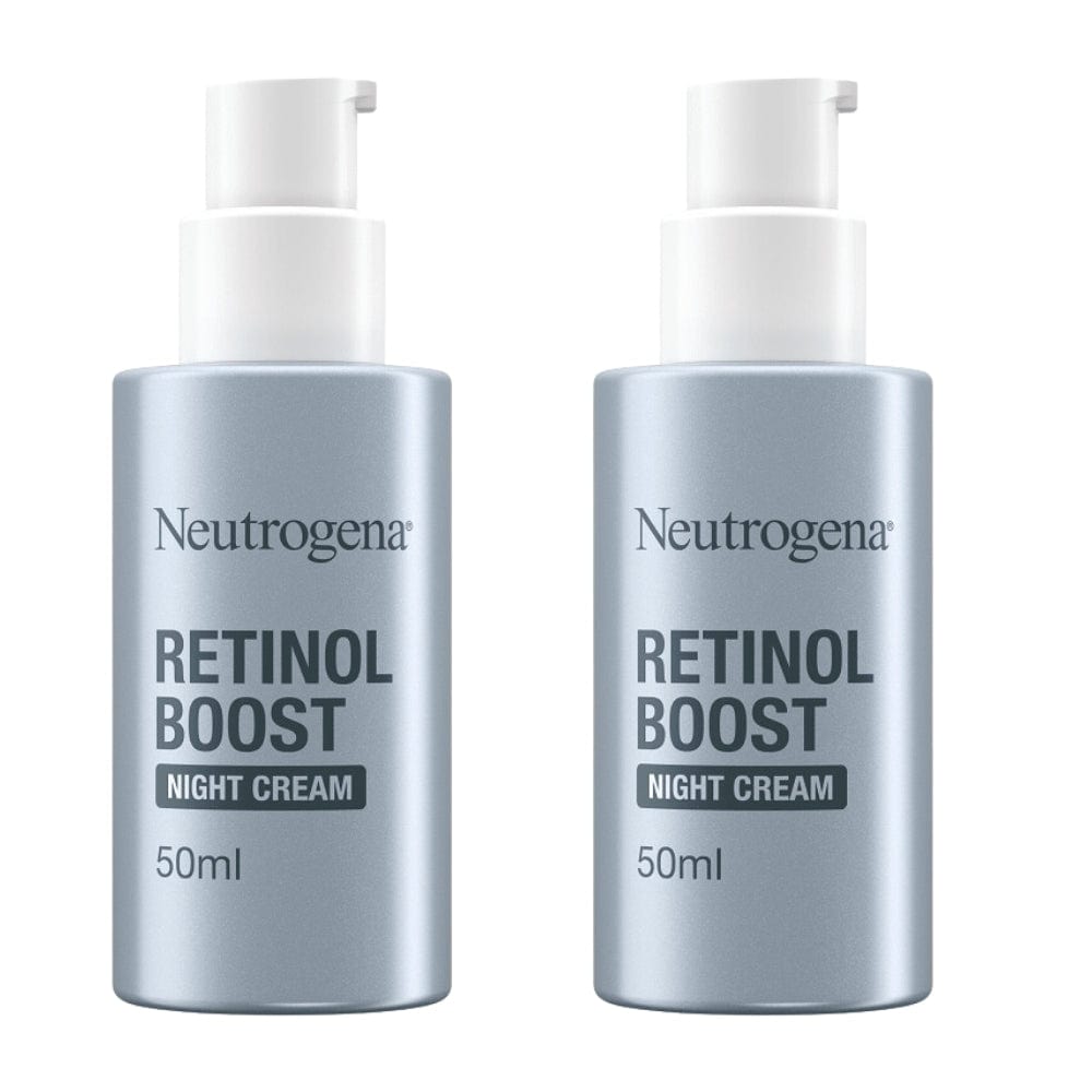 Neutrogena Retinol Boost Night Cream 50ml / 1.7 fl oz 2 Pack 757279507746