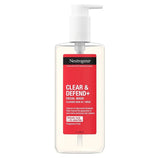 Neutrogena Clear & Defend+ Facial Wash with AHA/BHA/PHA 200ml / 6.8 fl oz 3574661651002