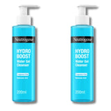 Neutrogena Hydro Boost Fragrance-Free Water Gel Cleanser 200ml / 6.8 fl oz 2 Pack 757279507586