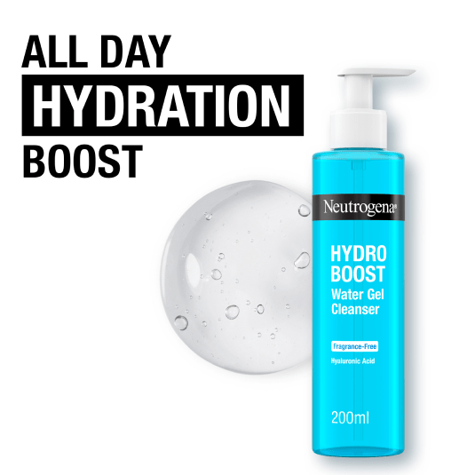 Neutrogena Hydro Boost Fragrance-Free Water Gel Cleanser 200ml / 6.8 fl oz 3574661789941