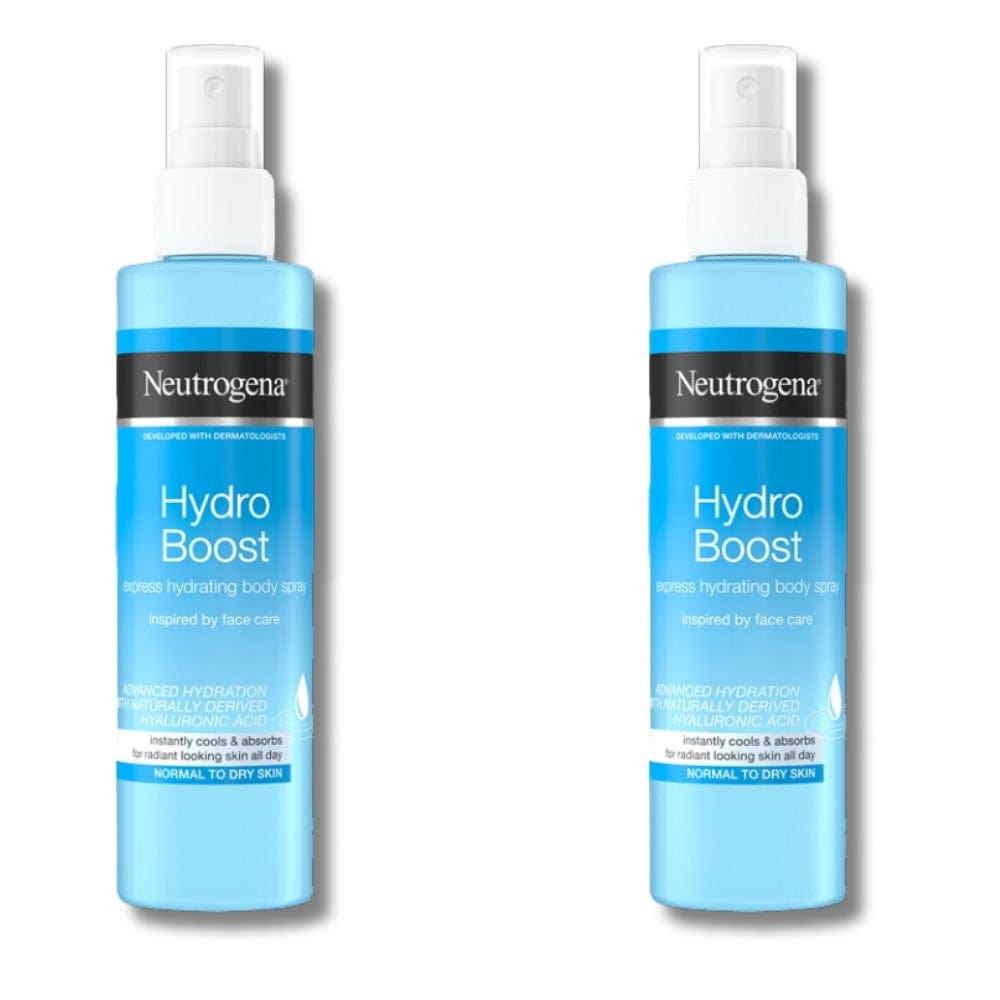 Neutrogena Hydro Boost Express Hydrating Body Spray 200ml / 6.8 fl oz 2 Pack 757279507562