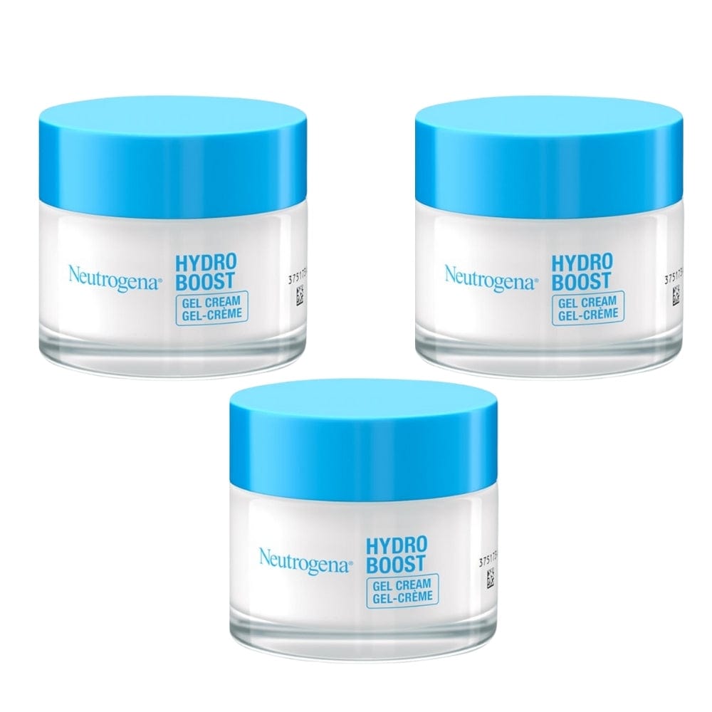 Neutrogena Hydro Boost Gel Cream Fragrance Free 50ml / 1.7 fl oz 3 Pack 757279507616