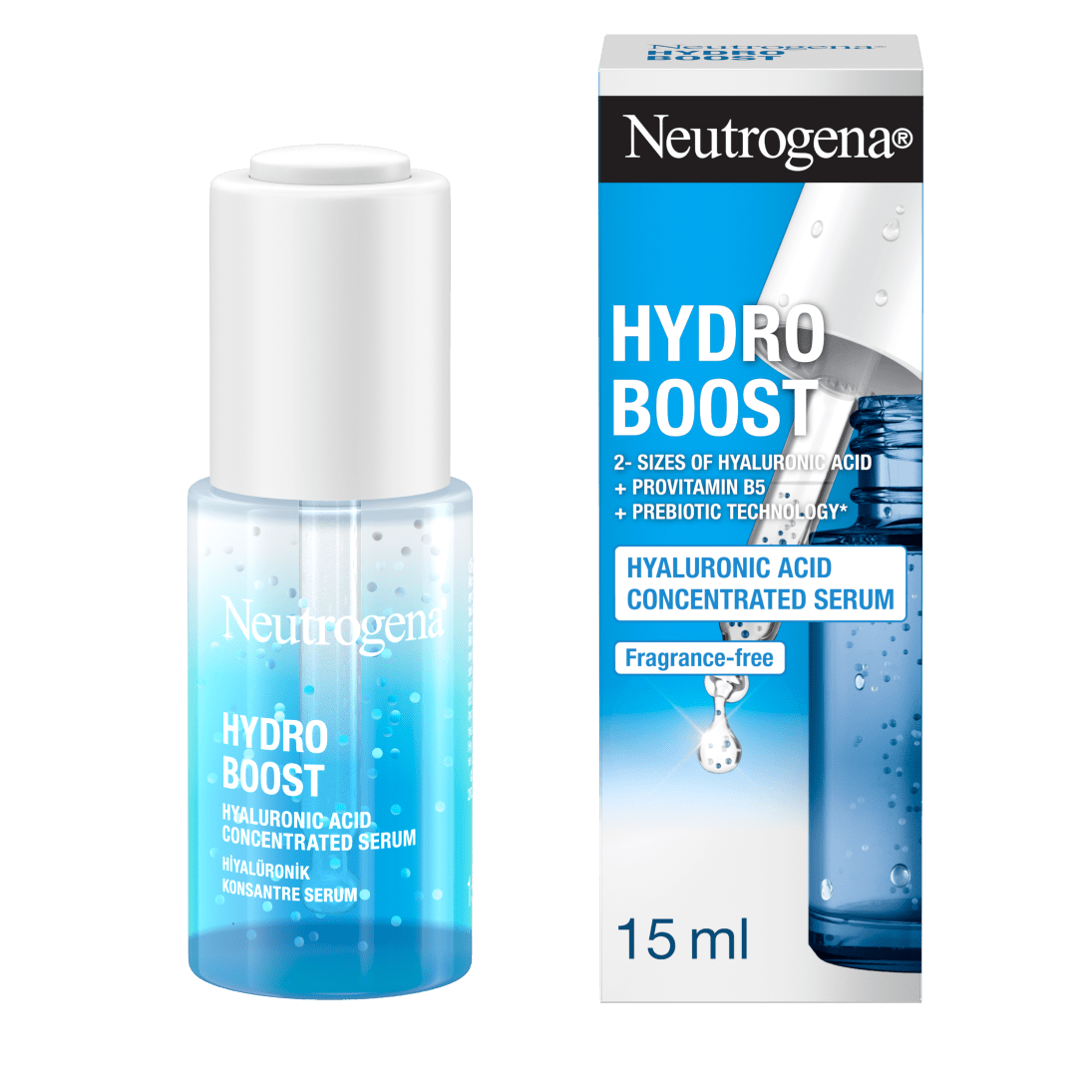 Neutrogena Hydro Boost Hyaluronic Acid Concentrated Serum 15ml / 0.5 fl oz 3574661632926