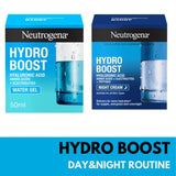 Neutrogena Hydro Boost Hydration Routine: Water Gel Moisturiser & Night Cream 50ml / 1.7 fl oz 461597145756