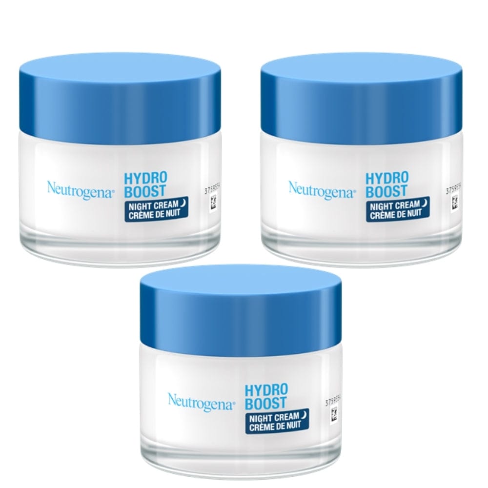 Neutrogena Hydro Boost Night Cream 50ml / 1.7 fl oz 3 Pack 757279507715