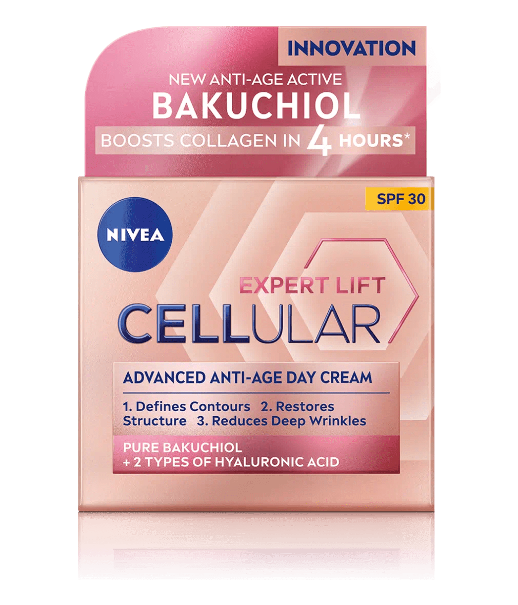 Nivea Cellular Expert Lift Pure Bakuchiol + HA Anti-Age Day Cream SPF30 50ml 4005900810557