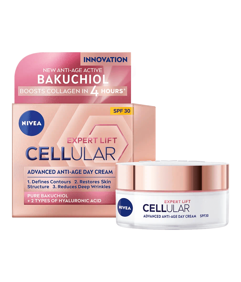 Nivea Cellular Expert Lift Pure Bakuchiol + HA Anti-Age Day Cream SPF30 50ml 4005900810557