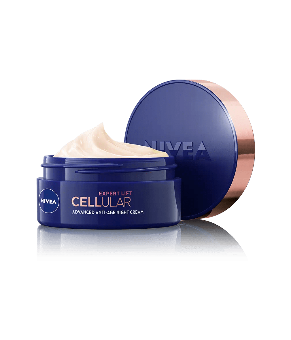 Nivea Cellular Expert Lift Pure Bakuchiol + HA Anti-Age Night Face Cream 50ml / 1.7 fl oz 4005900810588