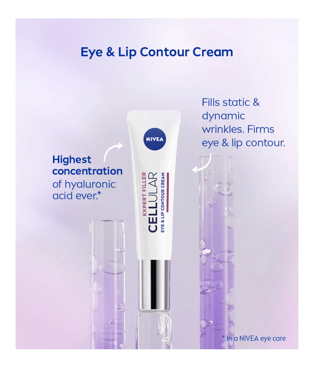 Nivea Hyaluron Cellular Filler Anti-Age Eye Cream 15ml / 0.5 fl.oz 4005900477255