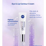 Nivea Hyaluron Cellular Filler Anti-Age Eye Cream 15ml / 0.5 fl.oz 4005900477255