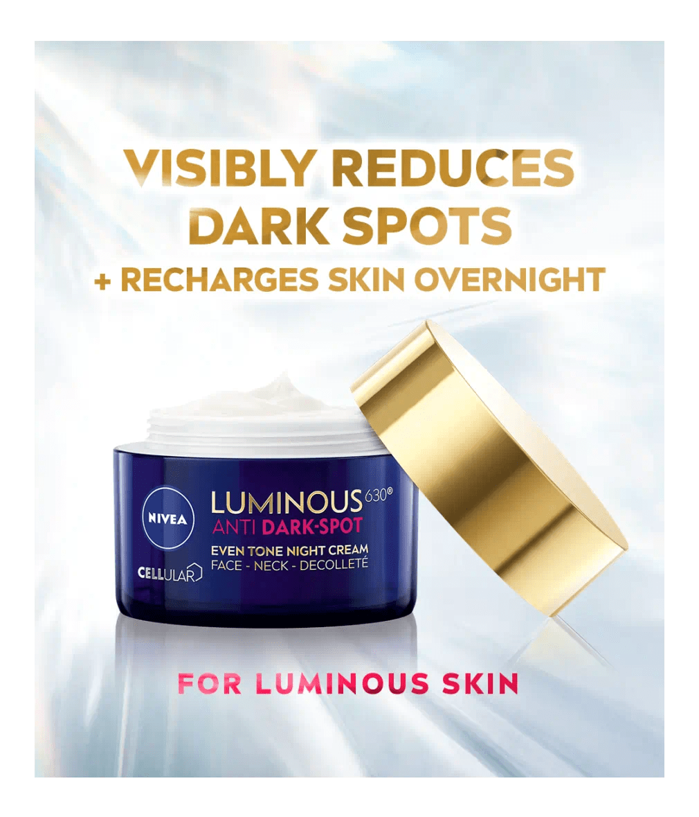 Nivea Luminous 630 Anti Dark Spot Night Cream  50ml / 1.7 fl oz 4005900886651