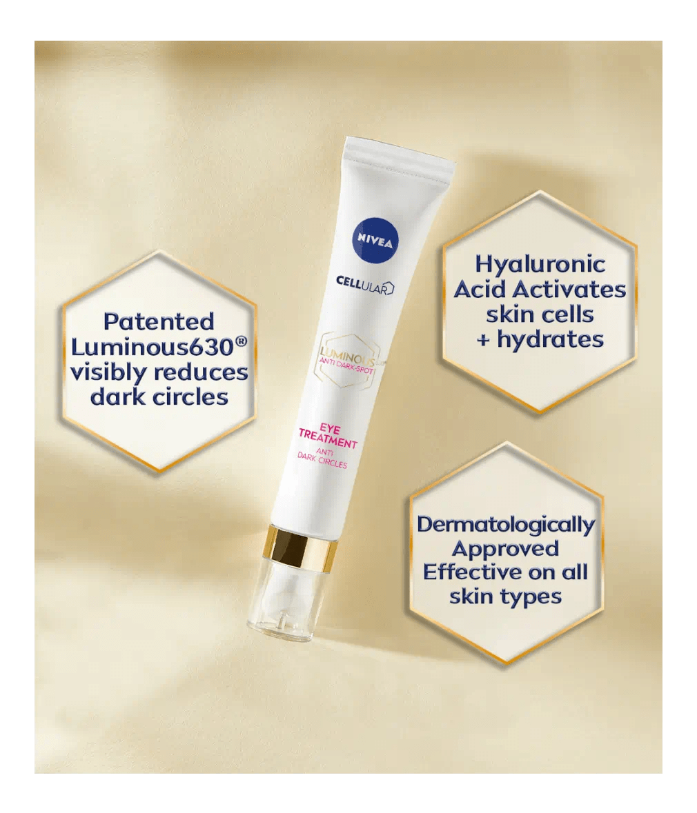 Nivea Cellular Luminous 630 Anti-Dark Circle SPF50 Eye Cream  15ml / 0.5 fl.oz 4005900886644