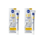 Nivea Q10 Anti-Wrinkle Power Wrinkle Filler Serum with Bioxifill Peptides 15ml / 0.5 fl oz - 2 Pack 757279515512