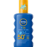 Nivea Sun Kids Protect & Care Coloured Sun Cream Spray SPF50+ 200ml / 6.8 fl.oz 4005900253972