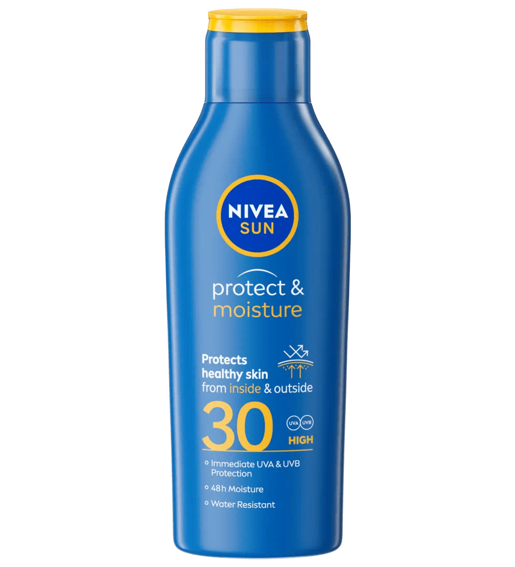 Nivea Sun Protect & Moisture Sun Cream Lotion SPF30 200ml / 6.8 fl.oz 4005900253217