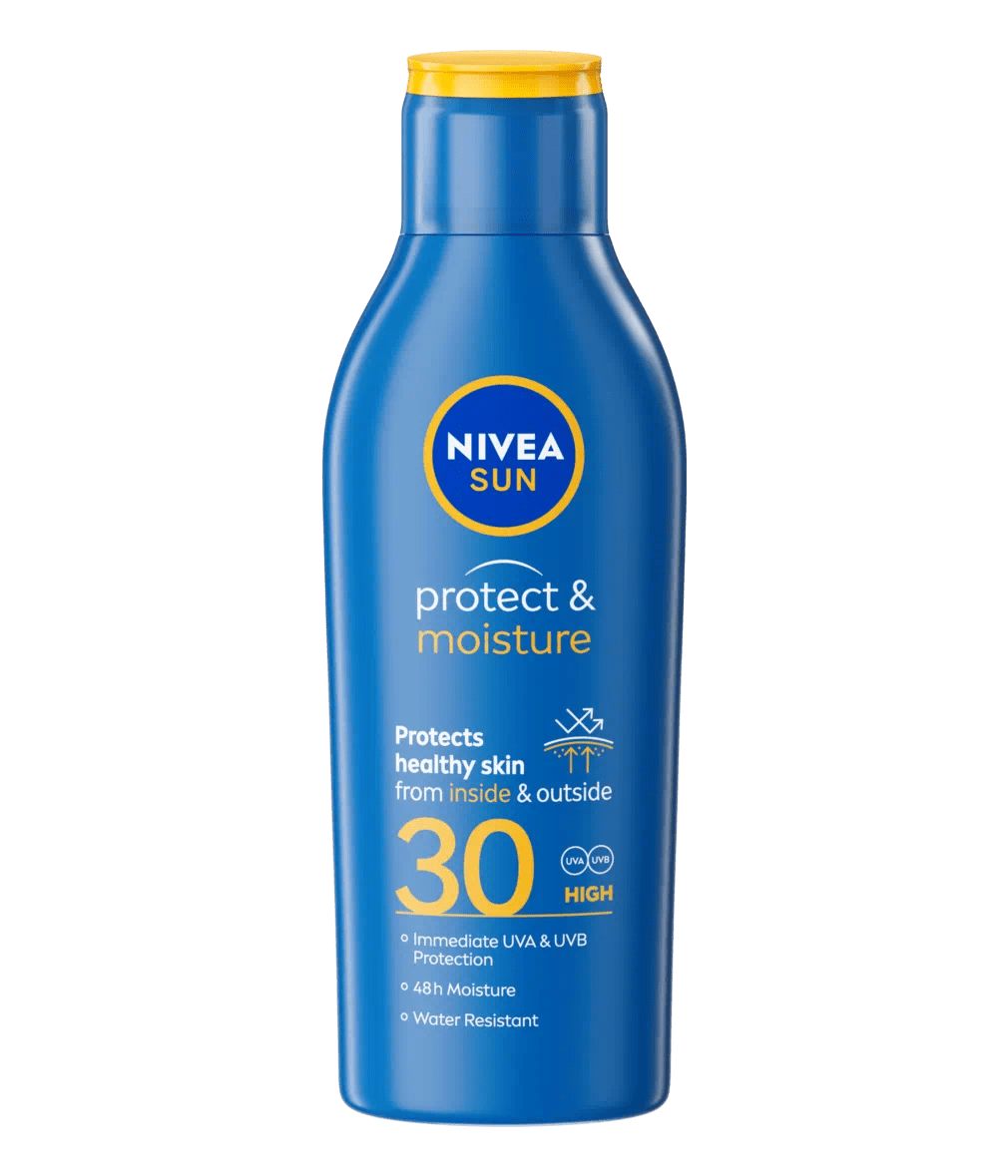 Nivea Sun Protect & Moisture Sun Cream Lotion SPF30 200ml / 6.8 fl.oz 4005900253217