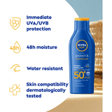 Nivea Sun Protect & Moisture Sun Cream Lotion SPF50+ 200ml / 6.8 fl.oz 4005900253248