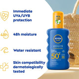 Nivea Sun Protect & Moisture Sun Cream Spray SPF50+ 200ml / 6.8 fl.oz 4005900253668