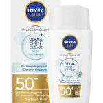 Nivea Sun UV Face Derma Blemish Control Anti-Blemish Complex Sun Fluid SPF50+ 40ml / 1.35 fl.oz 4006000104607