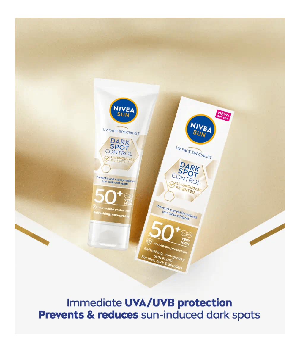 Nivea Sun UV Face Luminous 630 Spot Control Sun Fluid SPF50 40ml / 1.35 fl.oz 4005900998088