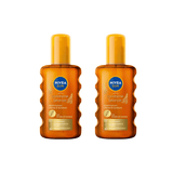 Nivea Sun Oil Spray with Carotene 200 ml / 6.8 fl.oz - 2 Pack 757279515666